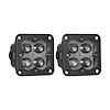 41112 Concept Series Pod, 3 in. Cube, Fog Light, Flush-Mount, Pair - image 1