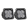 41142 Concept Series Pod, 3 in. Cube, Flood Beam, Flush-Mount, Pair - image 1