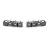 411B1 Tiny Monster Concept Pod Mini Bronco Steel Bumper Triple Light Kit - image 2