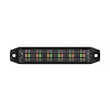 BB6010D BUILTBRIGHT Work Bar Strobe4, 4 in. LED Strobe Light, Amber/Green