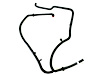 HOSE BRAKE BOOSTER VACUUM - image 1