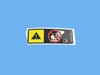 LABEL FAN CAUTION - image 3