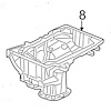 Upper Oil Pan 2005-15 6.1L/6.4L Car - image 1