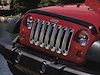 Grille Applique 2007-12 Jeep Wrangler 2-Door/4-Door - image 1