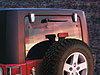 Chrome Rear Window Hinge Covers 2010-13 Jeep Wrangler 2/4-Door - image 1