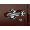 Chrome Door Handle Guards 2007-12 Jeep Wrangler 2-Door - image 1