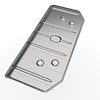 55395955AC Muffler Heat Shield 2007-2008 Jeep Wrangler 3.6L, Heat Shield to Rear Floor - image 1