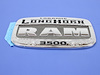 NAMEPLATE FRONT DOOR - image 1