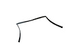 W/STRIP FRONT DOOR GLASS - image 1