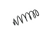 SPRING REAR COIL - image 1