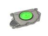 COVER CRANKSHAFT REAR OIL - image 1