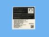 LABEL BATTERY WARNING - image 1