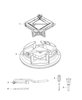 68312896AB Jack Scissors Fits 2017-2023 Jeep Compass - image 2