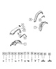 68536653AA Front Fender Spat Fits Select Jeep Wrangler [Front/Left] - image 1