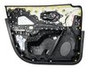 Front Door Trim Panel Fits Select Jeep Cherokee [Right/Passenger Side, Black] - image 4