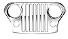Grille 1972-83 Jeep CJ5 - image 1