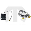 Sirius Satellite Radio Installation Kit 2007-10 Jeep Wrangler 2/4-Door Includes: - image 1