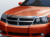 Front Air Deflector 2008-13 Dodge Avenger - image 1