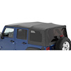 Complete Soft Top Kit 2007-2018 Jeep Wrangler JK 4-Door - image 1