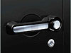 Chrome Door Handle Insert & Thumb Button Cover 2007-13 Jeep Wrangler 2-Door - image 1