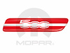 Body Side Molding Inserts 2012-13 Fiat 500 Cabrio/Coupe - image 1