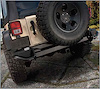 Rear Off-Road Bumper 2007-12 Jeep Wrangler 2-Door/4-Door - image 1