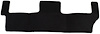 3rd Row Carpet Floor Mat - Black - image 1