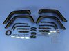 Flat Fender Flares 2007-13 Jeep Wrangler 2-Door - image 3