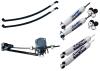 2101 CalTracs Standard Low-Profile Traction Bar Kit for 1955-1957 Chevy Bel Air [1-Hole Pivot Plates] - image 1
