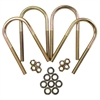 Round U-Bolts 1/2" Diameter 9" Length - image 1