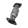 18121 Prebent Exhaust Pipe; 1995-2002 Lincoln Continental Front - image 1
