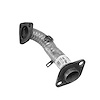 18186 Prebent Exhaust Pipe; 2001-2003 Mazda Protege Front, 2002-2003 Mazda Protege5 Front