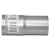 18201 Prebent Exhaust Pipe; 2005-2007 Ford F-250 Super Duty, 2005-2007 Ford F-350 Super Duty - image 1