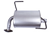 20057 Exhaust Muffler Assembly; 2009-2013 Subaru Forester Left, 2008-2011 Subaru Impreza Left - image 1