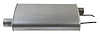 2086 Muffler - Challenge; Fits Select Chevrolet/Buick/Cadillac - image 1