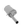 2572 Muffler - Challenge; 2005-2008 Chevrolet Cobalt, 2007-2008 Pontiac G5 - image 3