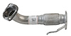28175 Prebent Exhaust Pipe; 2008-2012 Honda Accord Front - image 1