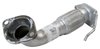 28175 Prebent Exhaust Pipe; 2008-2012 Honda Accord Front - image 2
