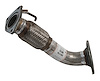 28176 Prebent Exhaust Pipe; 2008-2012 Honda Accord Front - image 1