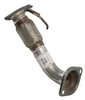 28176 Prebent Exhaust Pipe; 2008-2012 Honda Accord Front - image 3