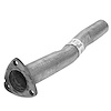 28606 Prebent Exhaust Pipe; 2000-2003 Chevrolet S10 Center, GMC Sonoma Center, 2000 Isuzu Hombre Center - image 1