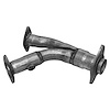 28784 Prebent Exhaust Pipe; 2004-2013 Toyota Highlander Center, 2004-2009 Lexus RX350 Rear, RX330 Rear - image 1