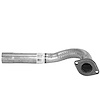 28791 Prebent Exhaust Pipe; 2007-2015 Nissan TITAN Front Center Left, Armada Left, 2007-2010 INFINITI QX56 Left - image 1