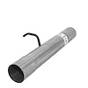 28829 Prebent Exhaust Pipe; 2005-2007 Ford F-250 Super Duty, 2005-2007 Ford F-350 Super Duty - image 1