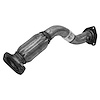 28838 Prebent Exhaust Pipe; 2008-2012 Chevrolet Malibu, 2008-2010 Pontiac G6 - image 1