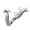 28845 Prebent Exhaust Pipe; 1998-2002 Honda Accord Front - image 2