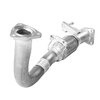 28846 Prebent Exhaust Pipe; 1998-2002 Honda Accord Front - image 2