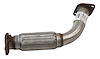 28856 Prebent Exhaust Pipe; 2011-2014 Hyundai Sonata - image 1