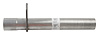 28887 Prebent Exhaust Pipe; 2008-2010 Ford F-250 Super Duty, 2008-2010 Ford F-350 Super Duty - image 1