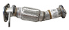 28910 Prebent Exhaust Pipe; 2009-2010 Hyundai Sonata Front - image 1